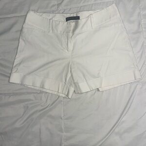 Women's White Shorts